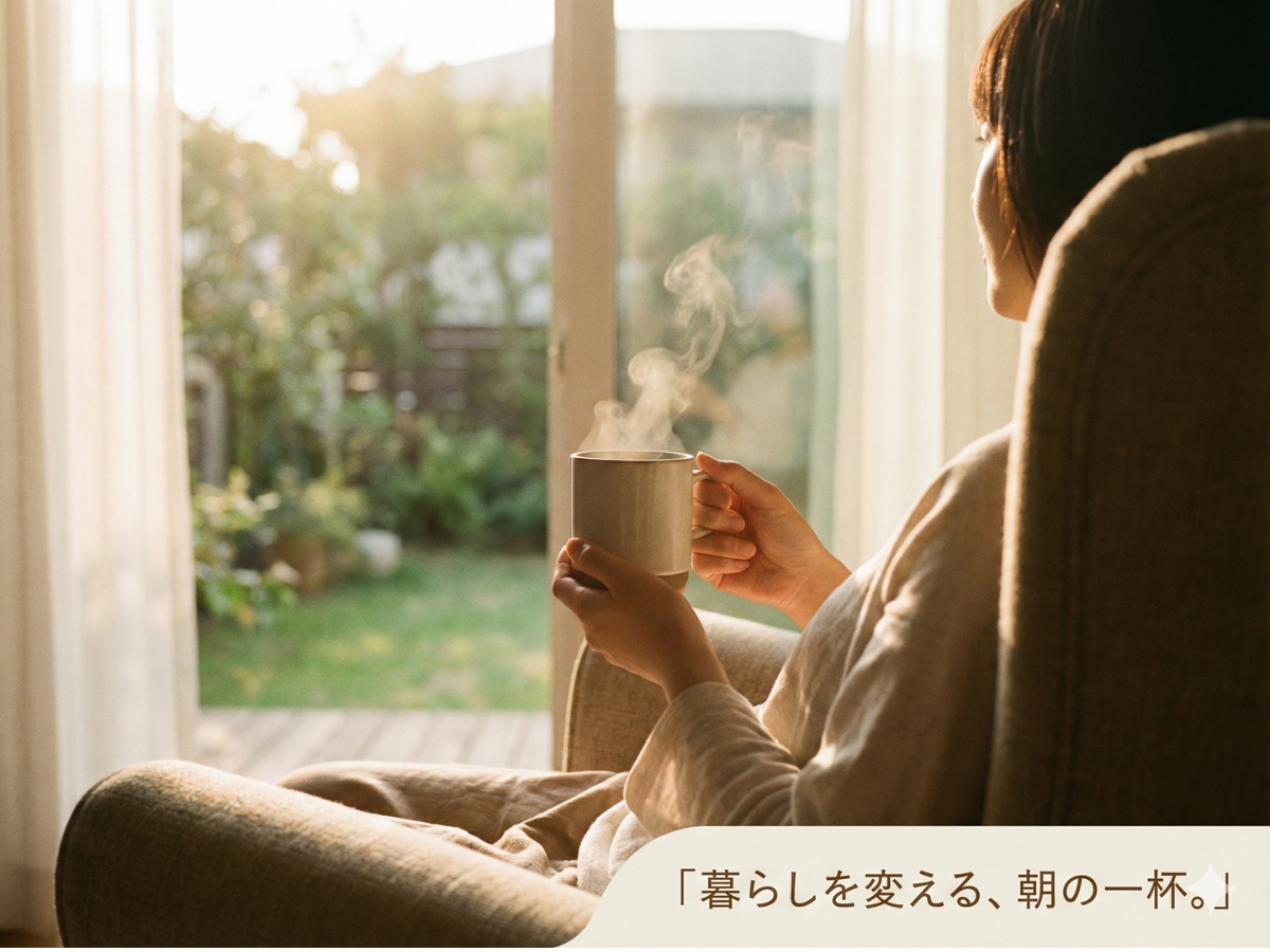 朝のコーヒー習慣が人生を変える